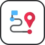 Dijkstras Algorithm SVG Icon